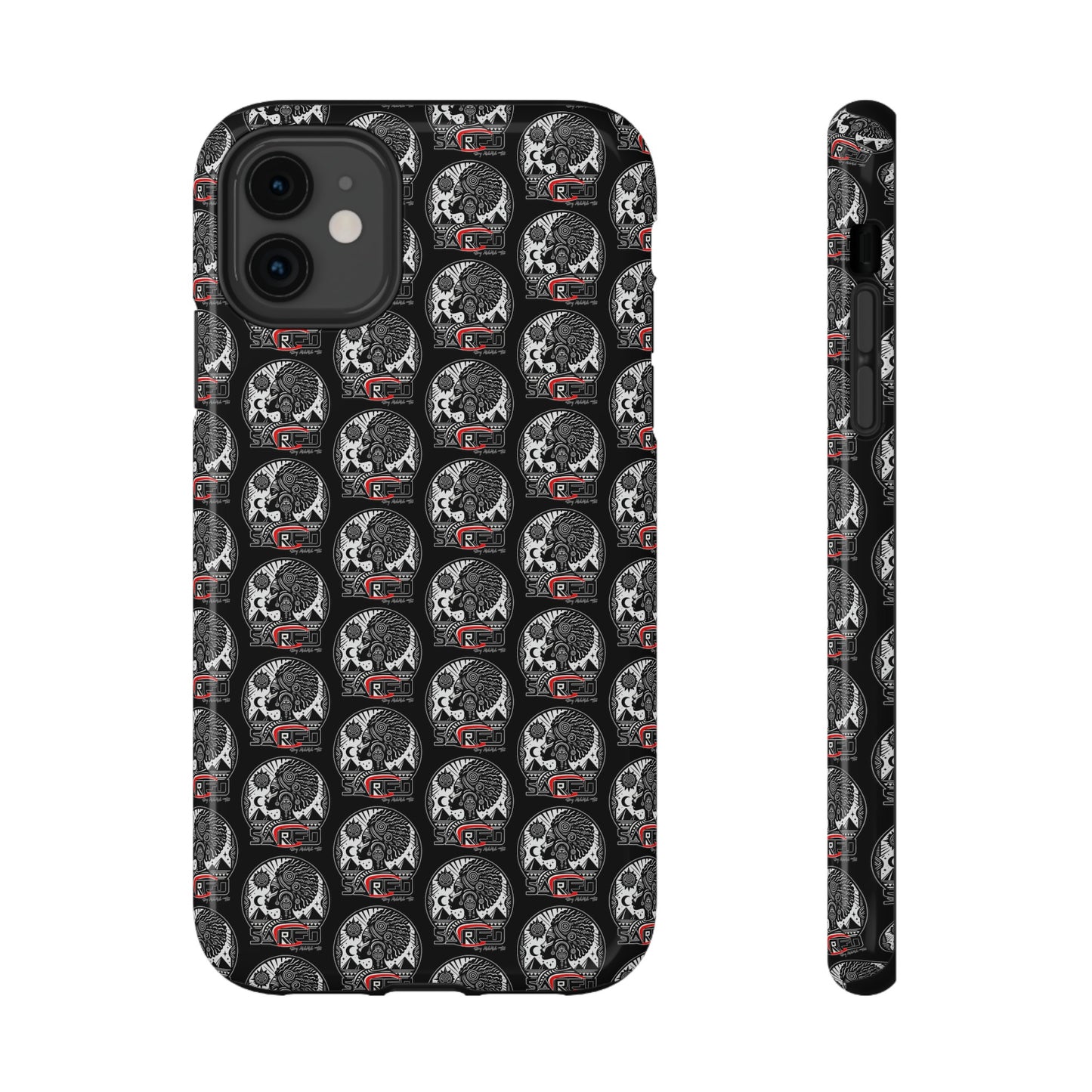 Sacred Tea Impact-Resistant Phone Cases (black)