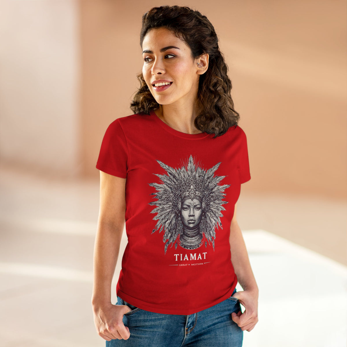 TIAMAT Women's Midweight Cotton Tee
