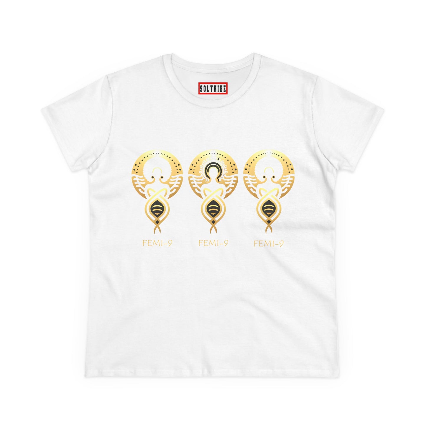 FEMI-999 Women's Midweight Cotton Tee