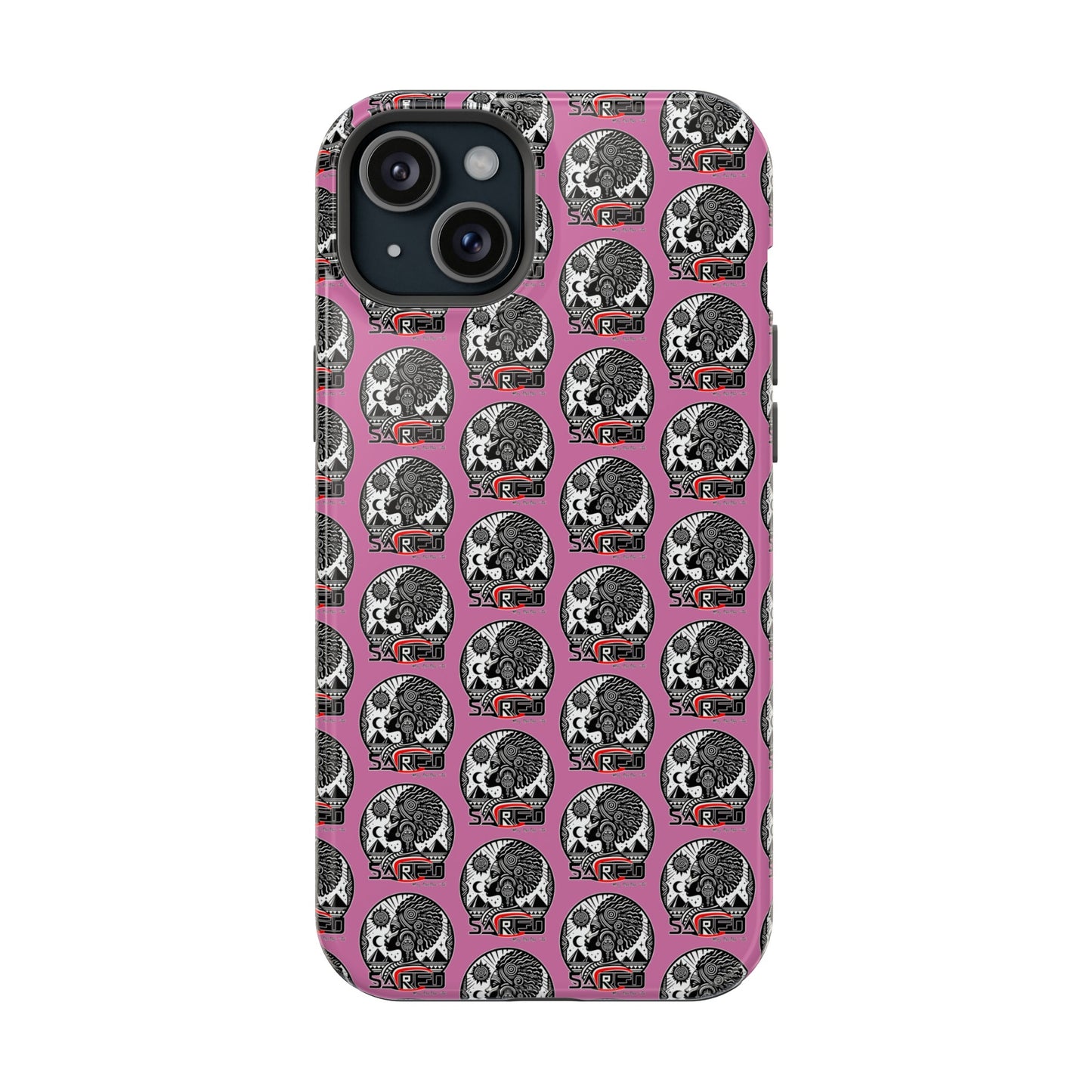 Sacred Tea Impact-Resistant Phone Cases (PINK)