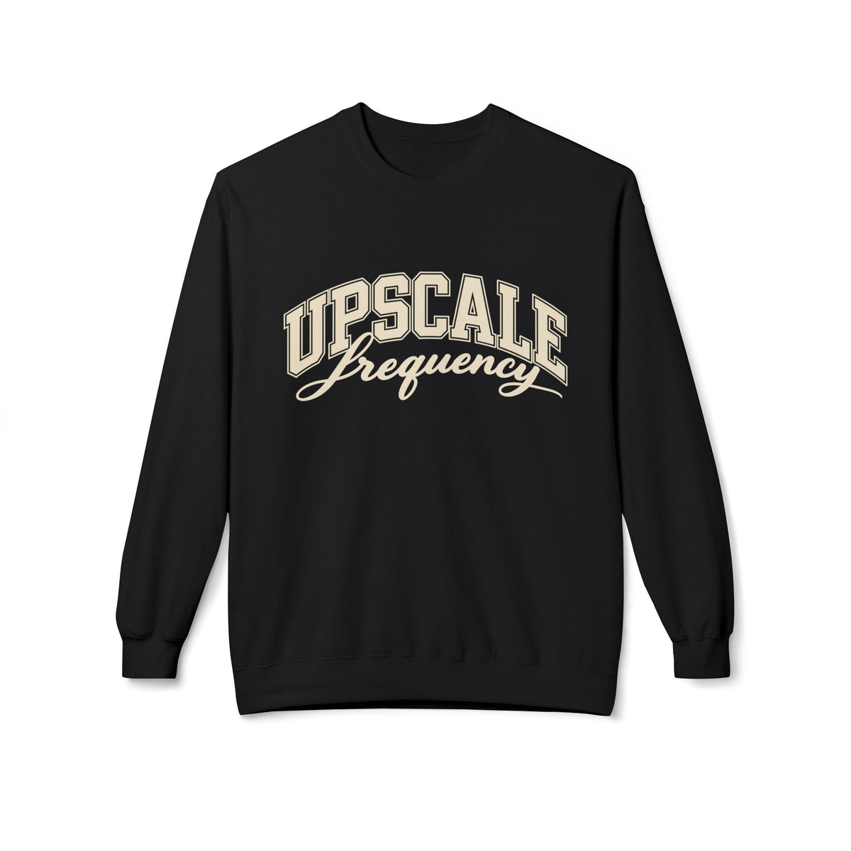 Upscale Frequency style 2 Fleece Crewneck Sweatshirt