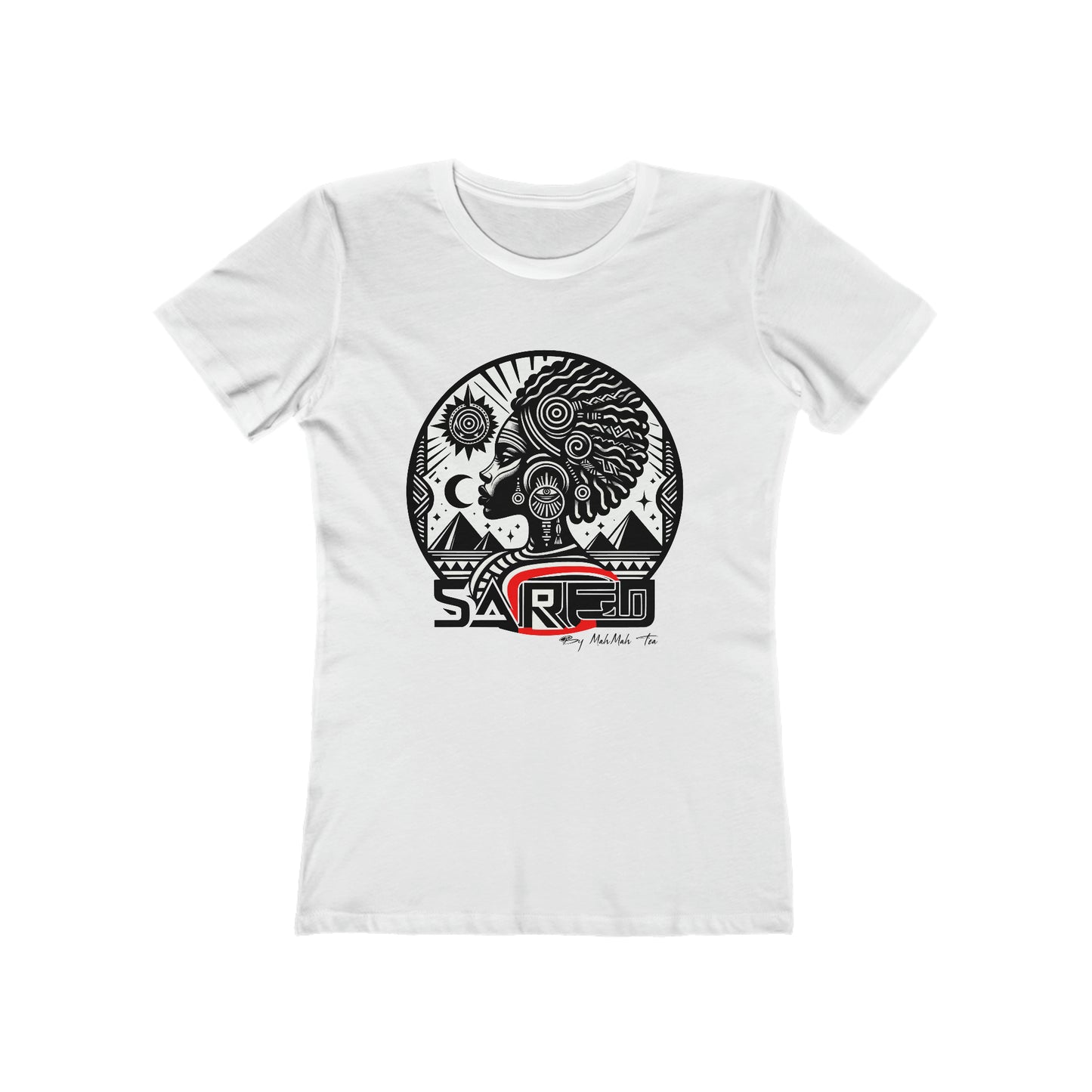 SACRED TEA (BELLE T-SHIRT, GIRLS, WOMEN)