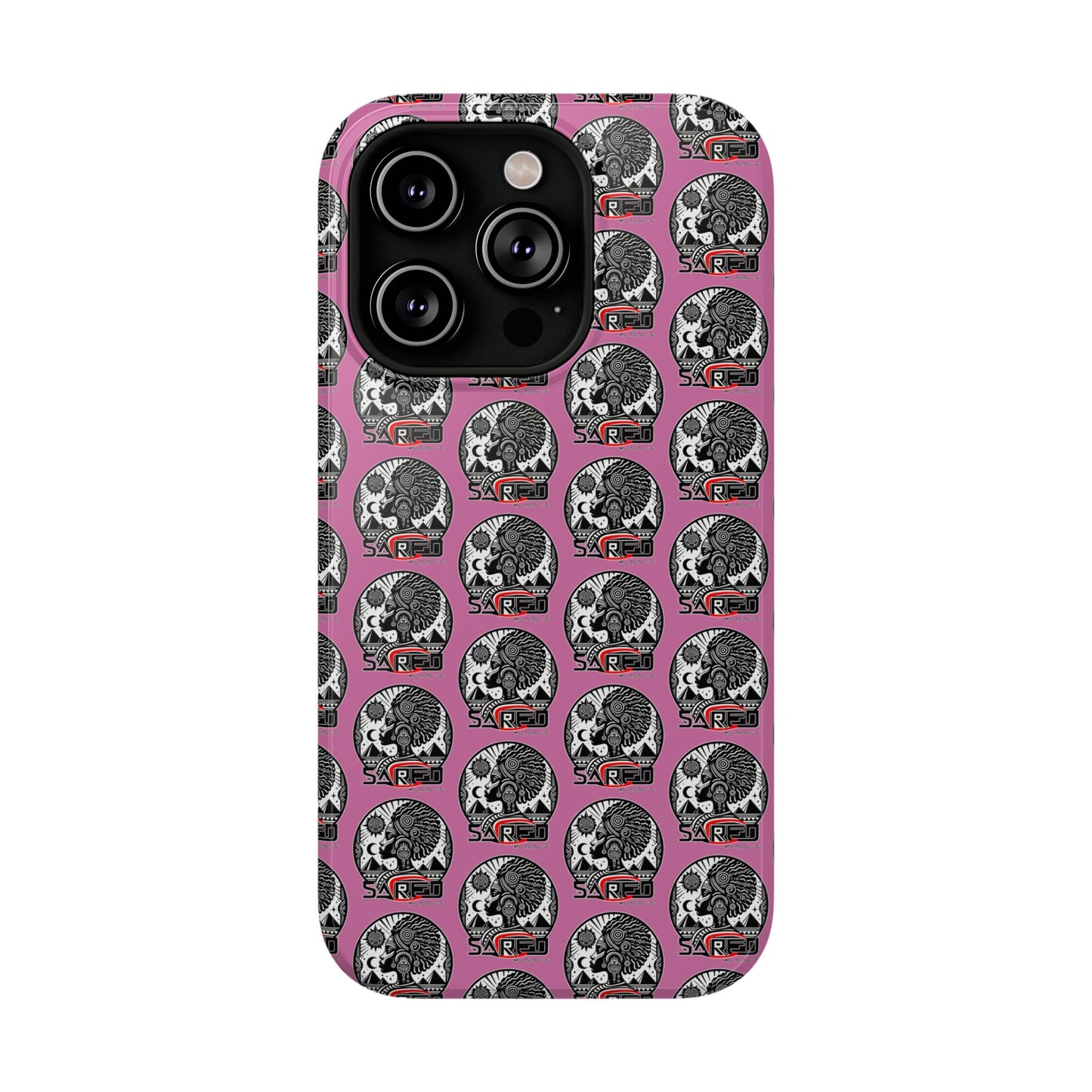 Sacred Tea Impact-Resistant Phone Cases (PINK)