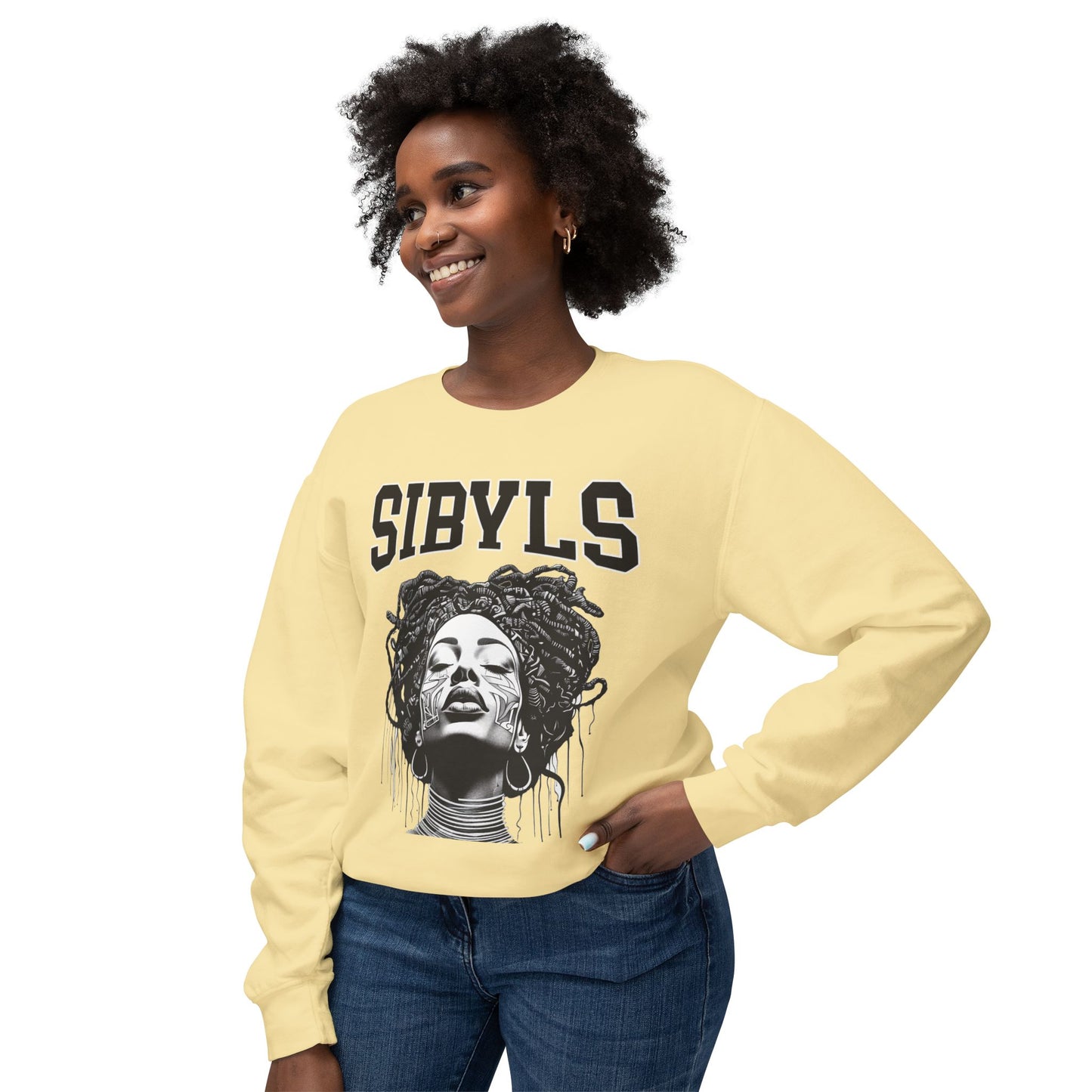 Crewneck Sweatshirt — "SIBYLS"
