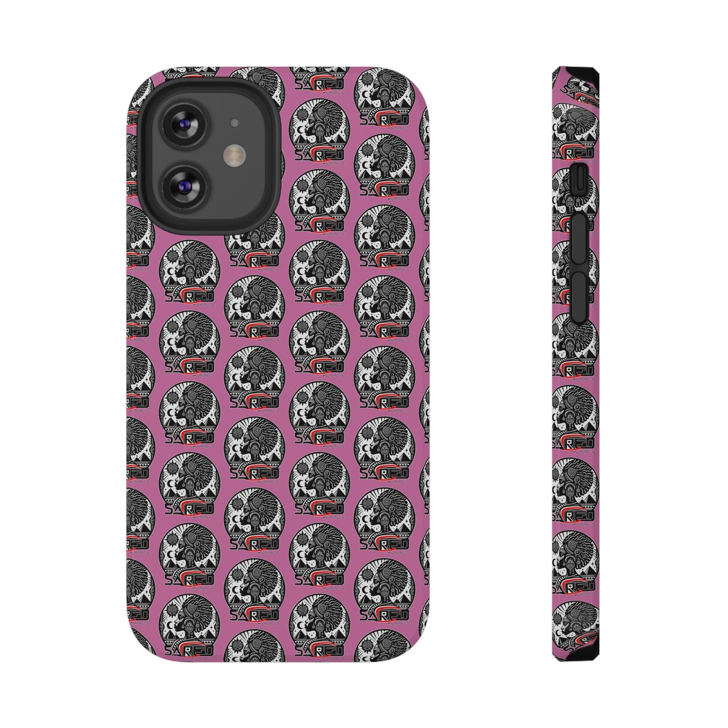 Sacred Tea Impact-Resistant Phone Cases (PINK)