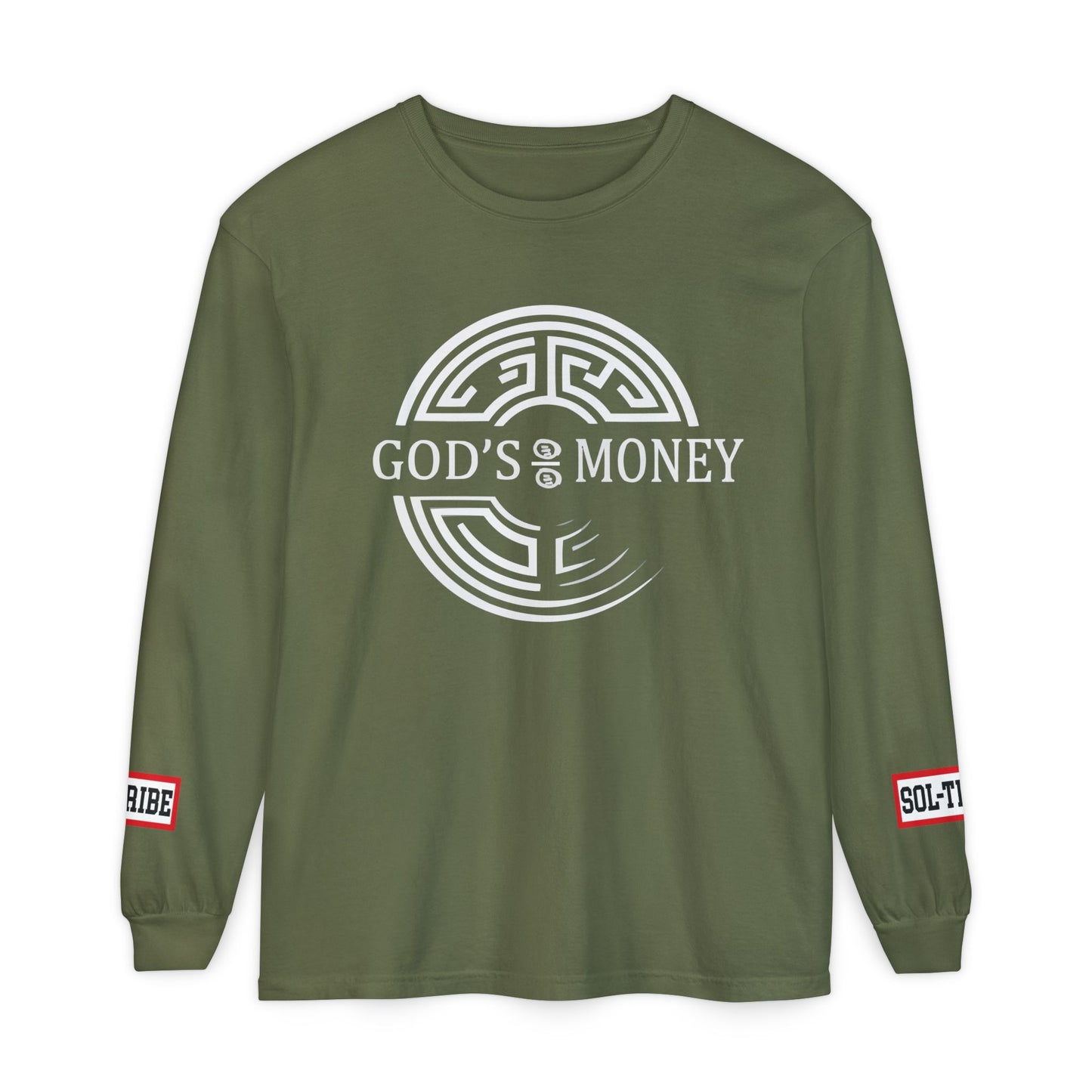 GODS MONEY SEAL Long Sleeve Tee