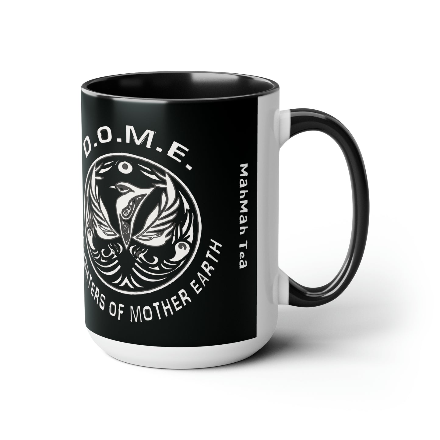 D.O.M.E Two-Tone Coffee Mugs, 15oz