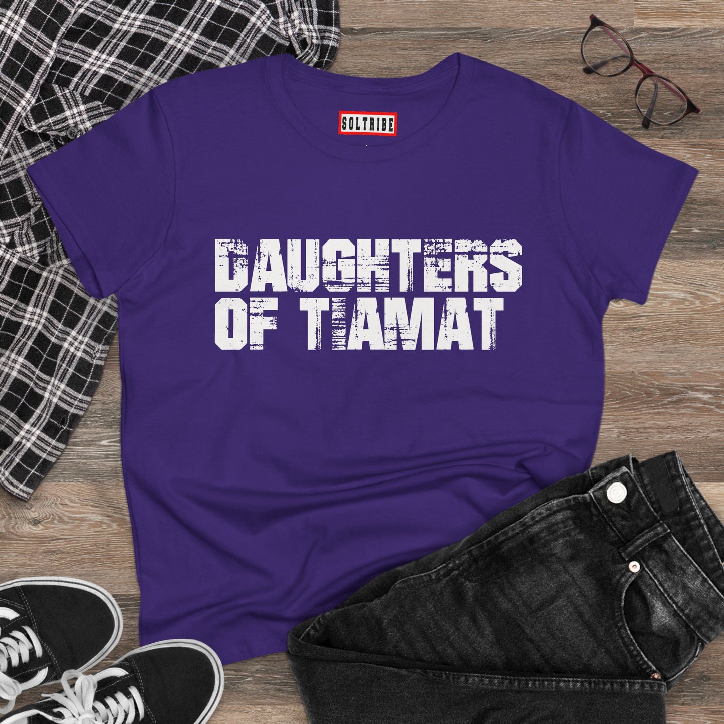 DAUGHTERS OF TIAMAT Women's Midweight Cotton Tee
