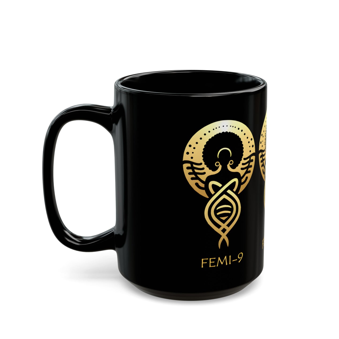 FEMI-999 Black Mug (15oz)