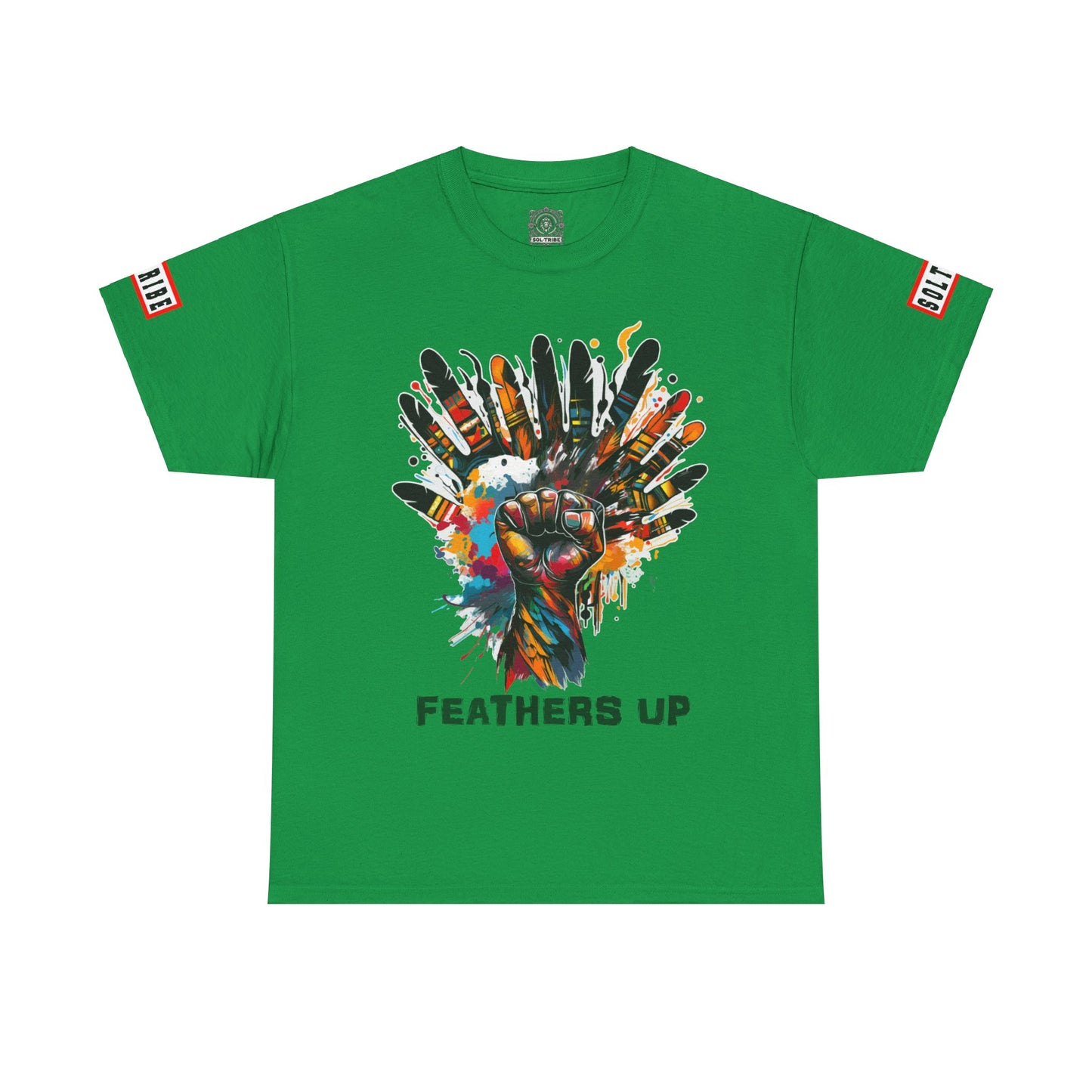 FEATHERS UP! T-SHIRT