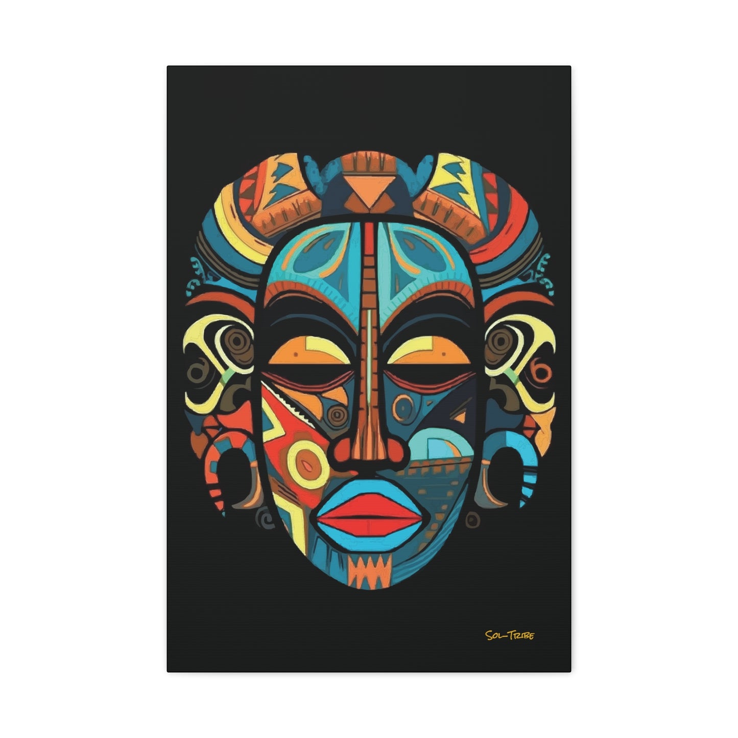 TRIBAL MASK 2 Canvas