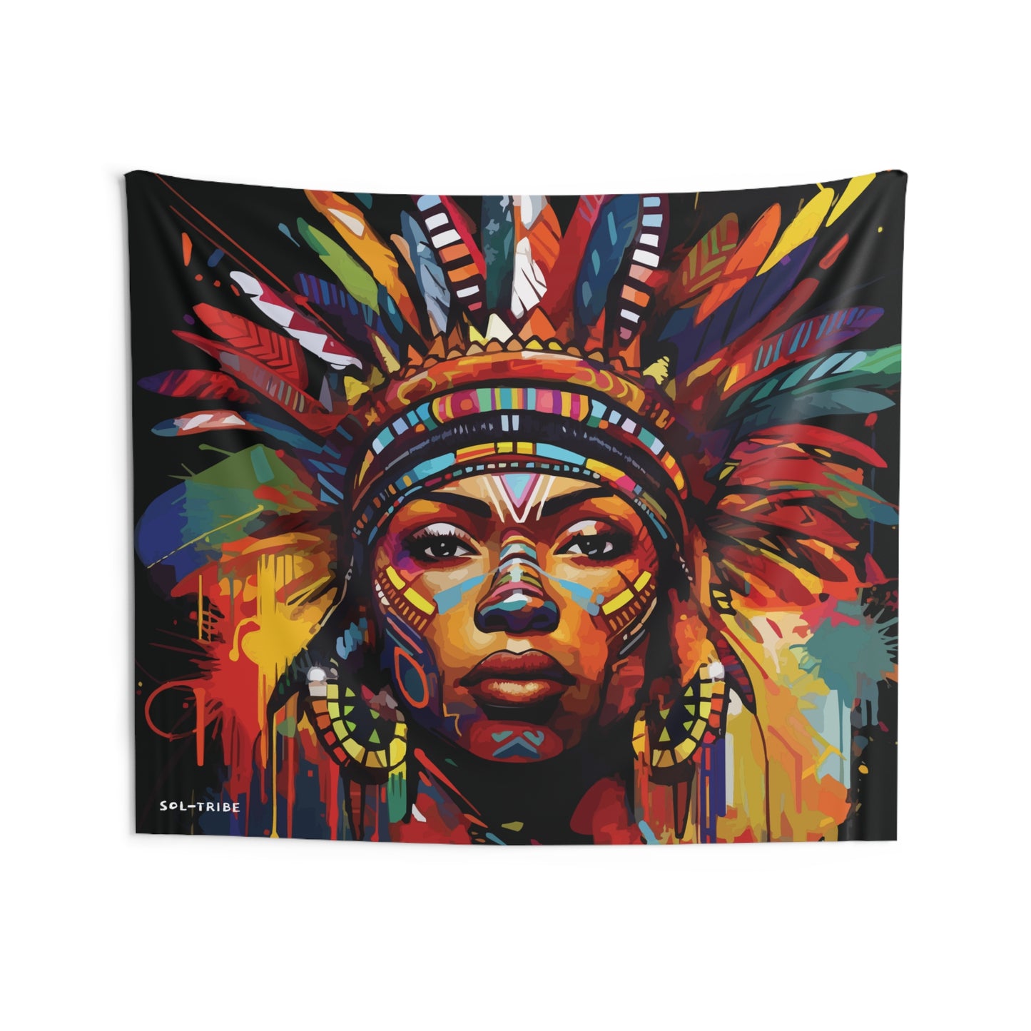 SOL-TRIBE QUEEN MOTHER Wall Tapestries