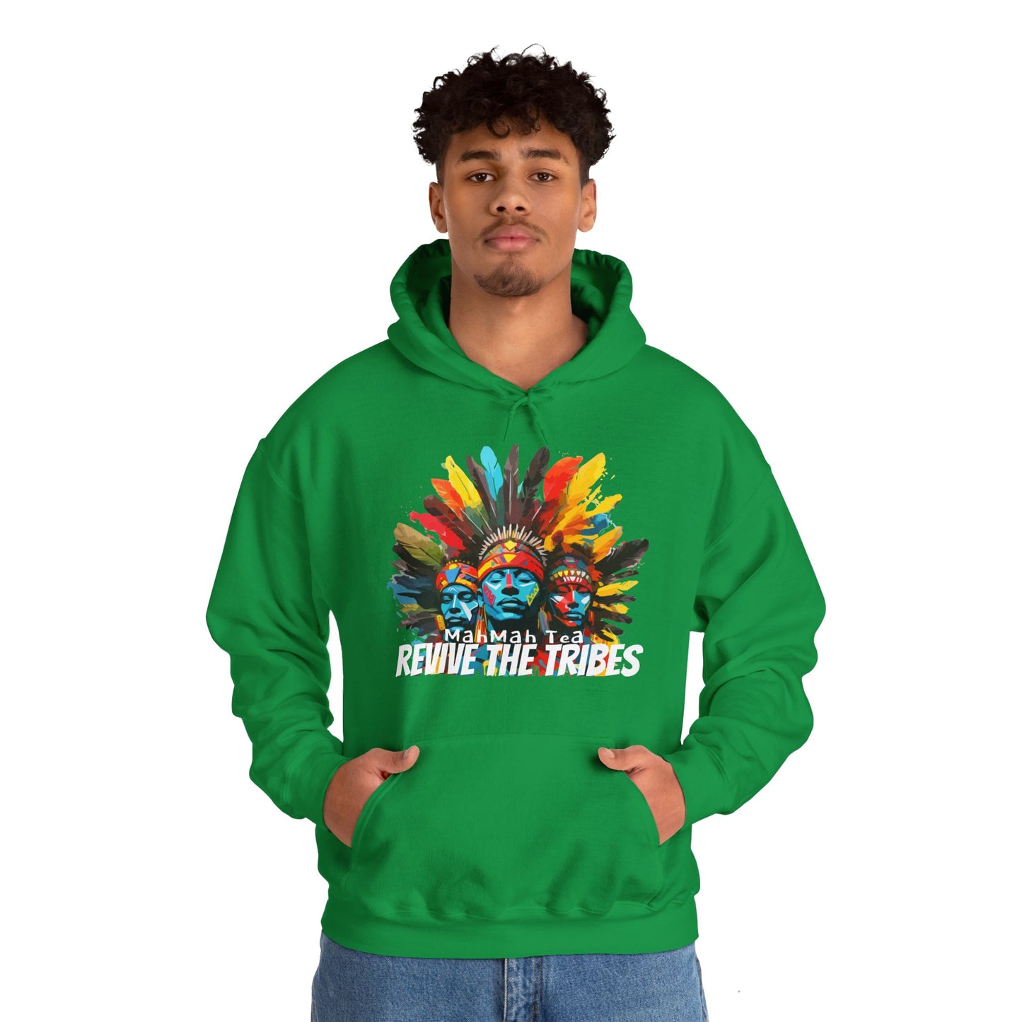 REVIVE THE TRIBES  Hooded Sweatshirt (unisex)