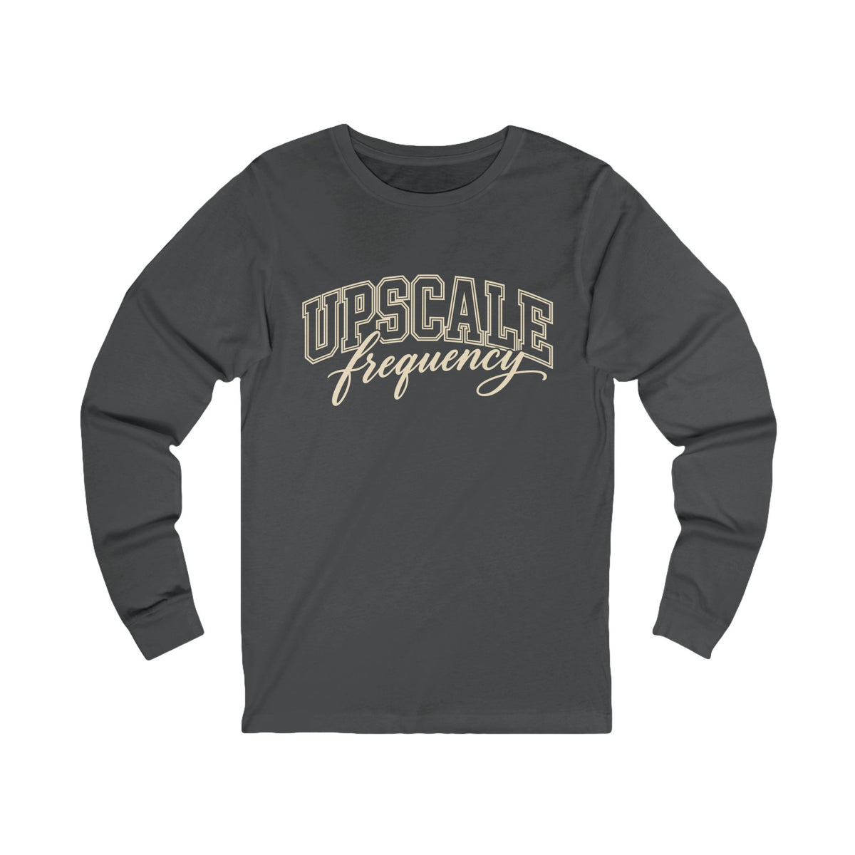 Upscale Frequency Graphic Long Sleeve Tee