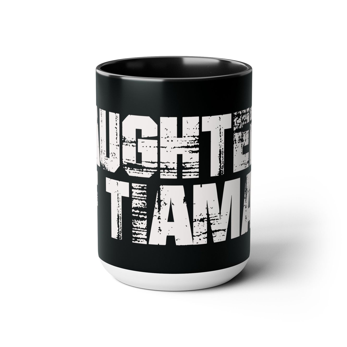 TIAMAT Two-Tone Coffee Mugs, 15oz