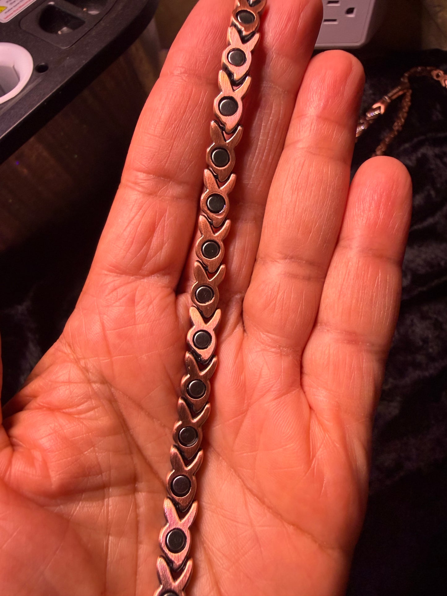 Pisces Copper Magnetic Bracelet — 9 Inch