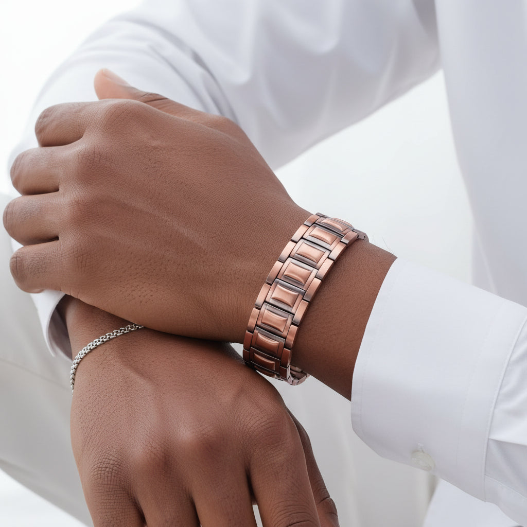 Sacred Tea Men’s Copper Bracelet