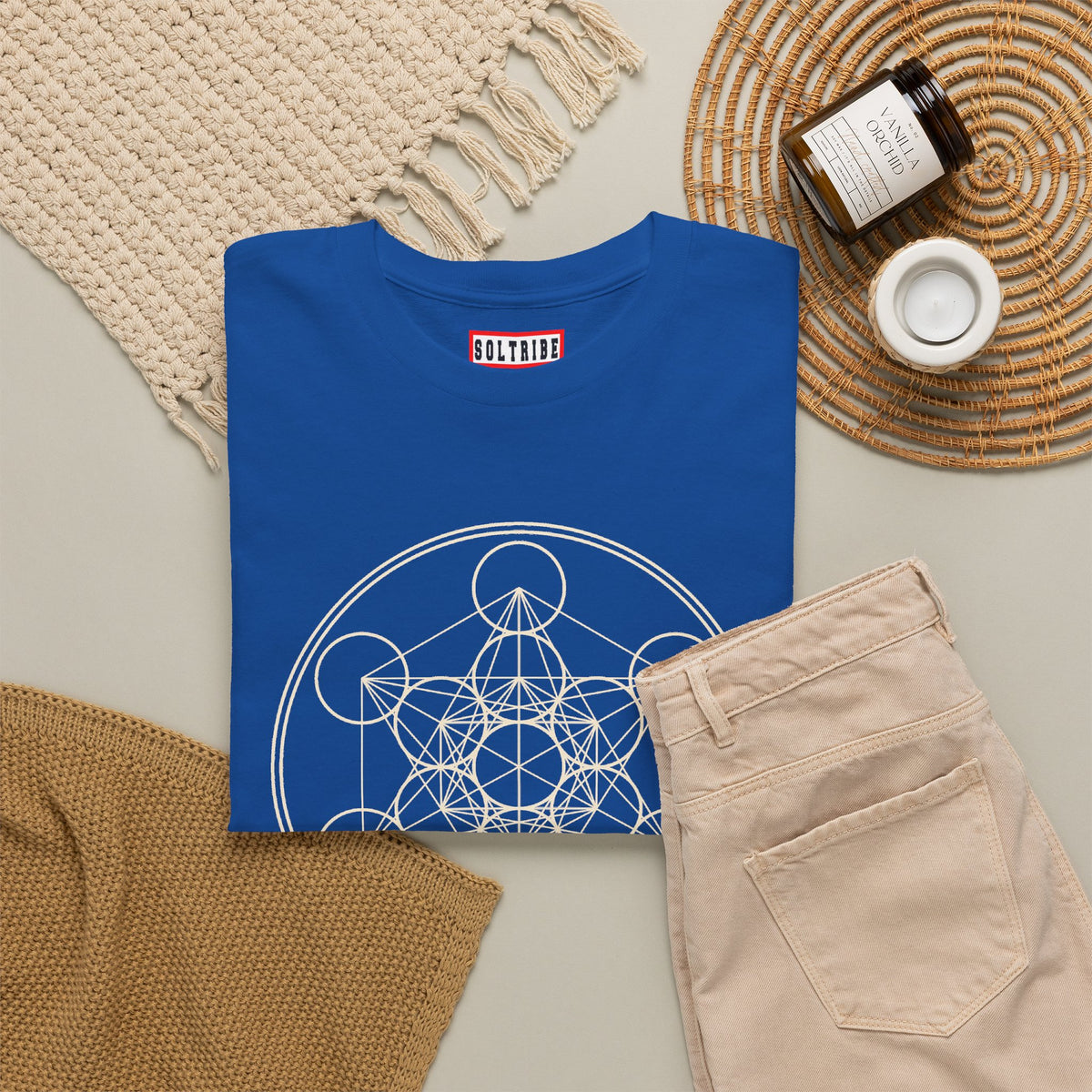 Sacred Geometry Metatron’s Cube T-Shirt