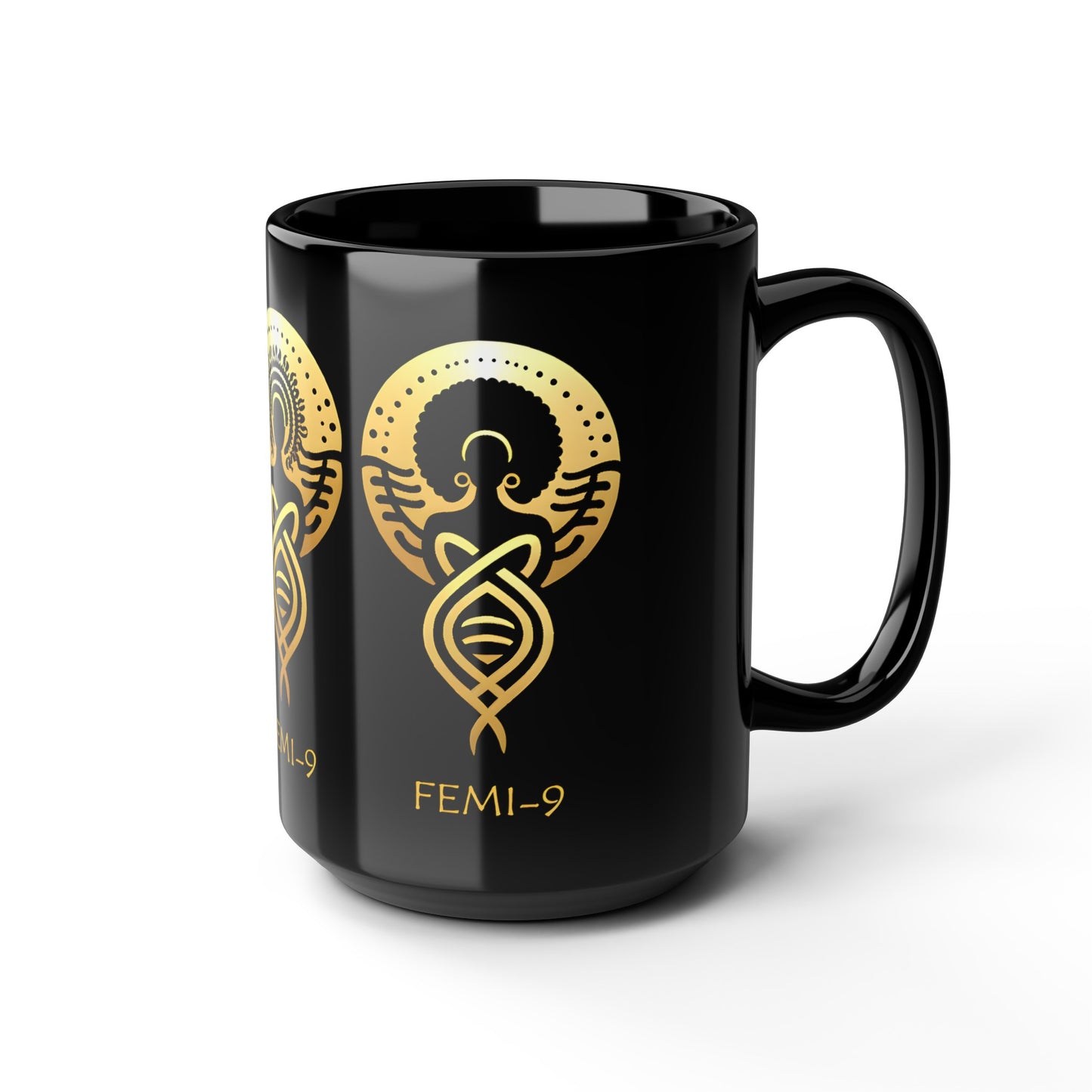 FEMI-999 Black Mug (15oz)