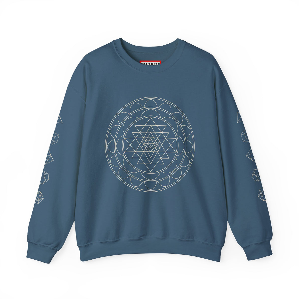 Sacred Geometry Sri Yantra Crewneck Sweatshirt
