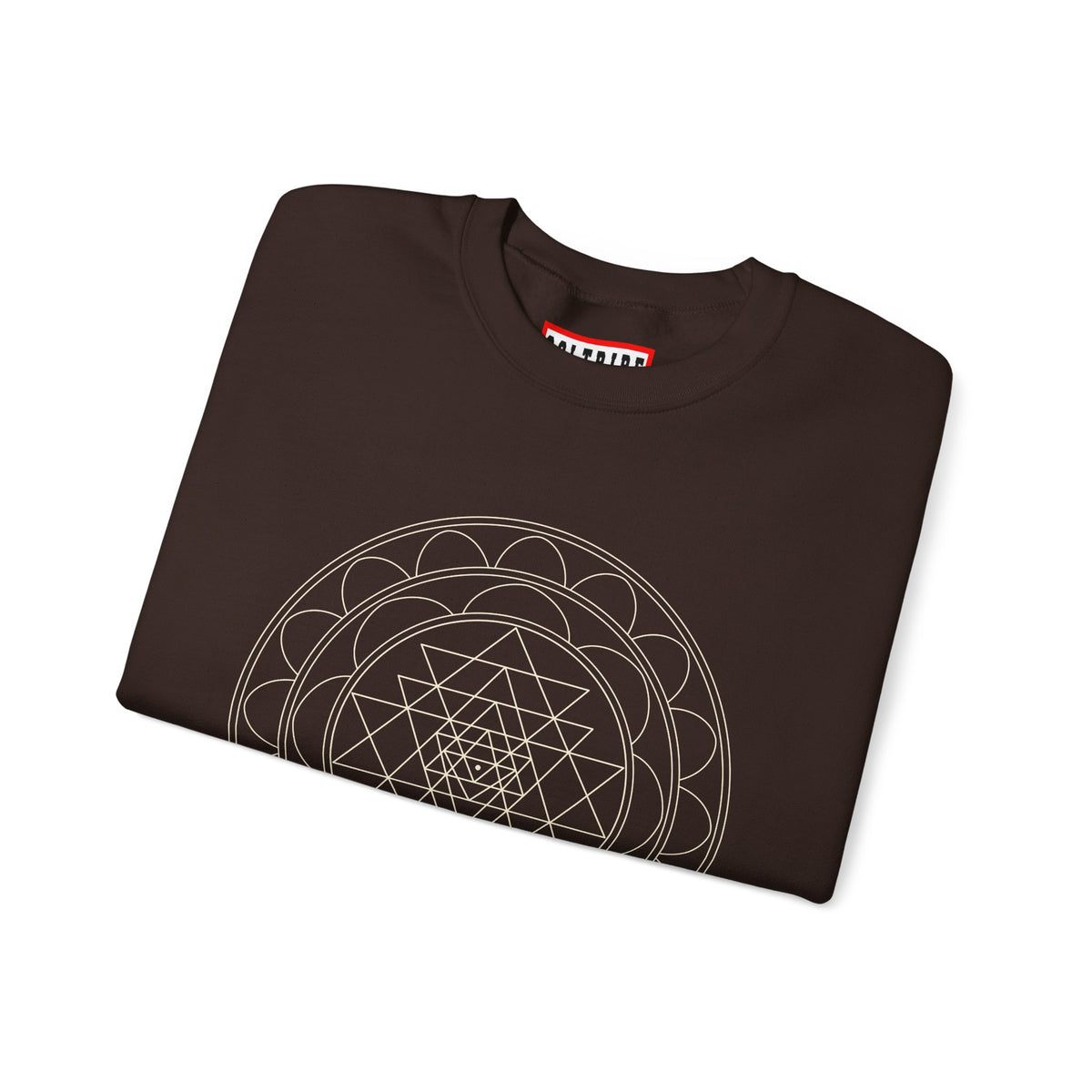Sacred Geometry Sri Yantra Crewneck Sweatshirt