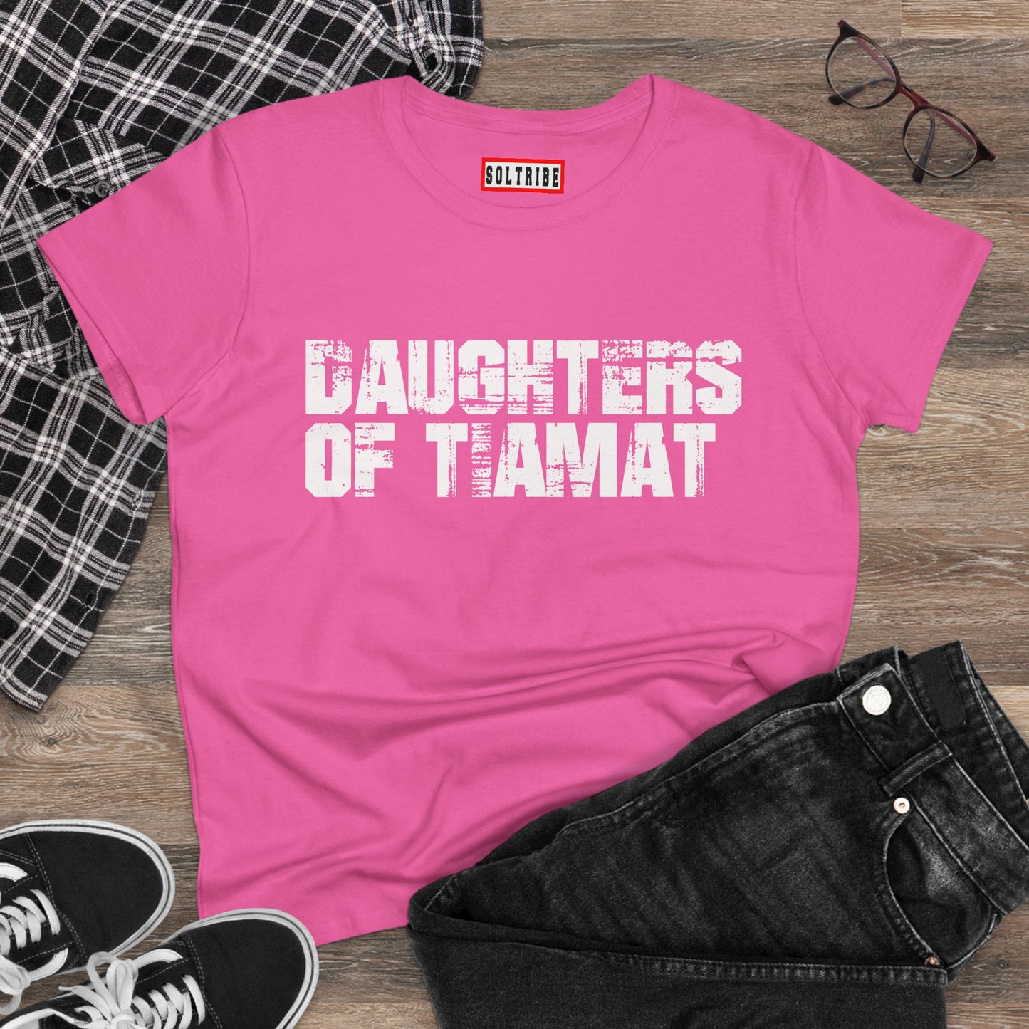 DAUGHTERS OF TIAMAT Women's Midweight Cotton Tee