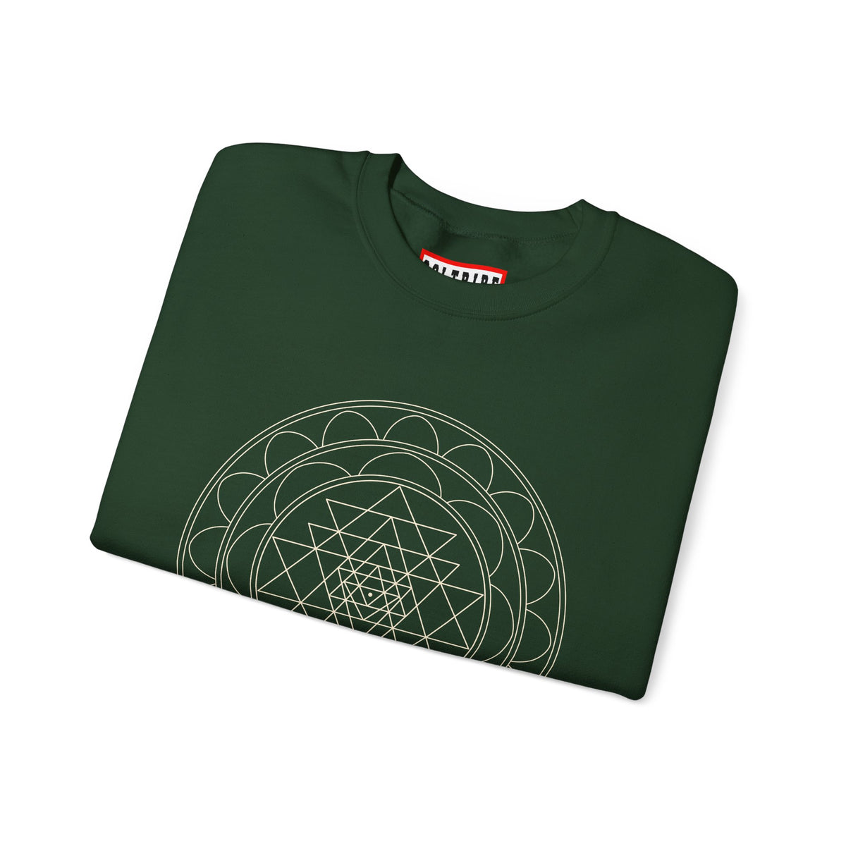 Sacred Geometry Sri Yantra Crewneck Sweatshirt
