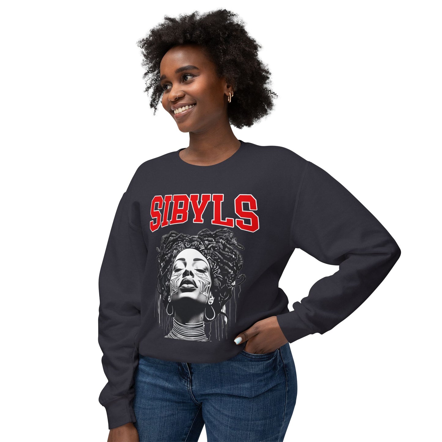 Crewneck Sweatshirt — "SIBYLS"
