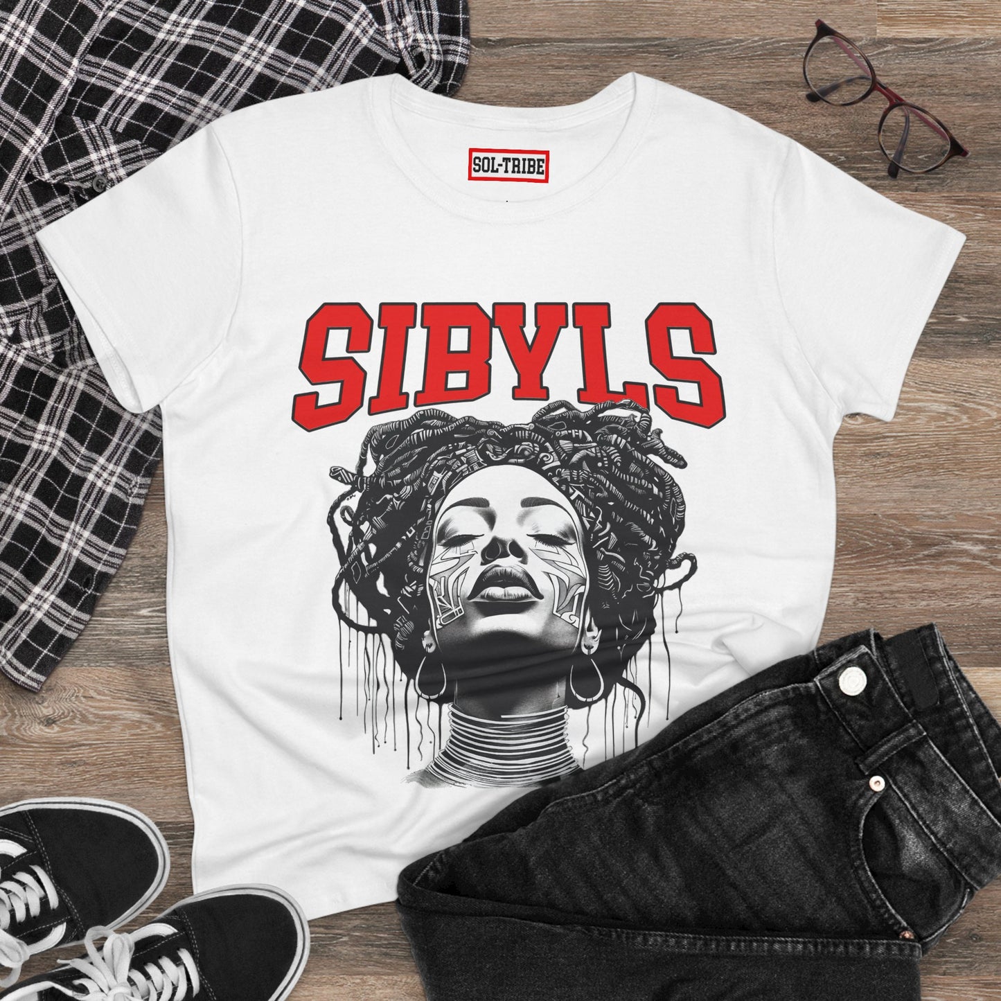 SIBYLS Women's Graphic Tee - Empowering Design for Everyday Wear