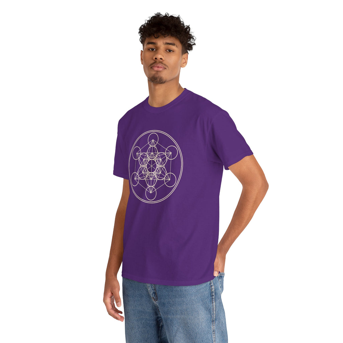 Sacred Geometry Metatron’s Cube T-Shirt