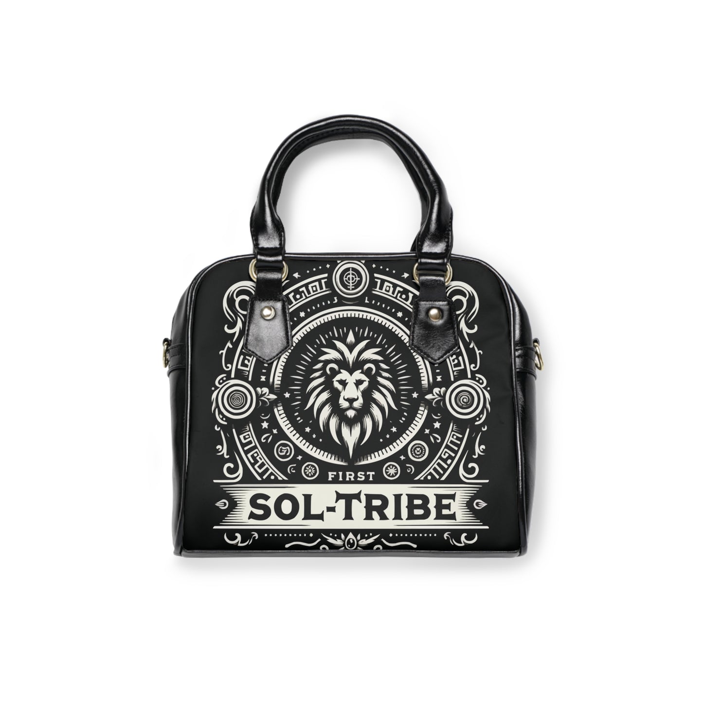 Sol-Tribe Shoulder Handbag (BLK)