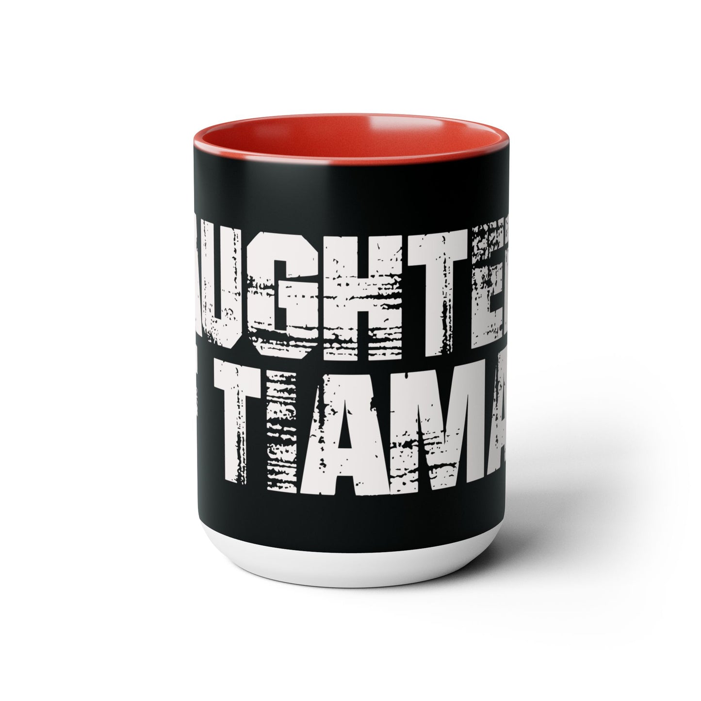 TIAMAT Two-Tone Coffee Mugs, 15oz