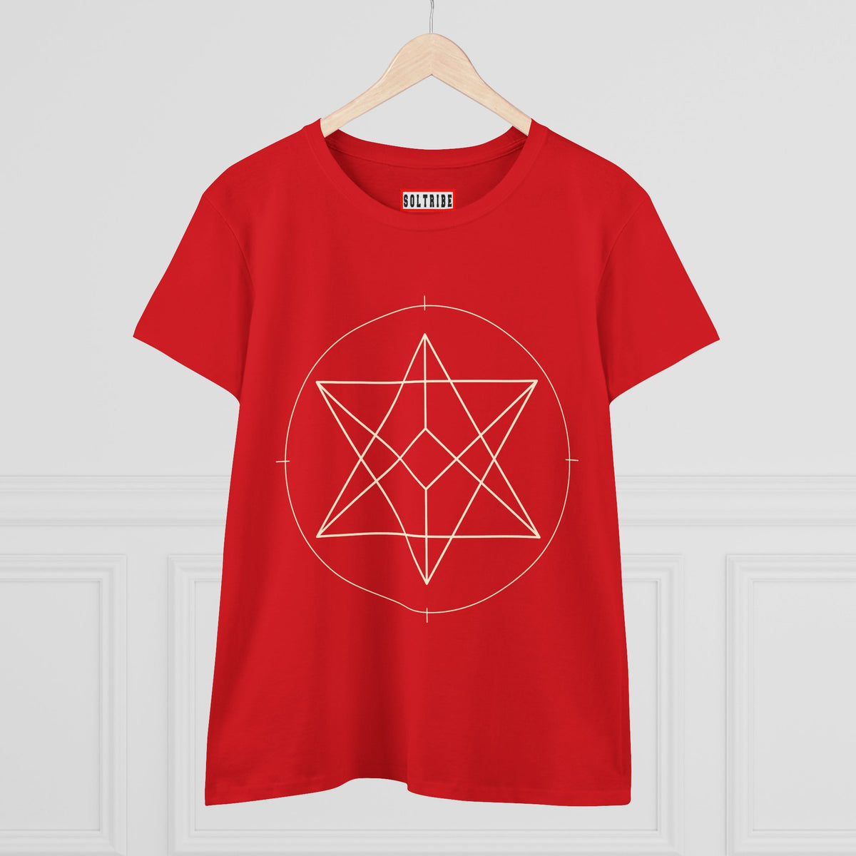 Women's Sacred Geometry Merkaba T-Shirt