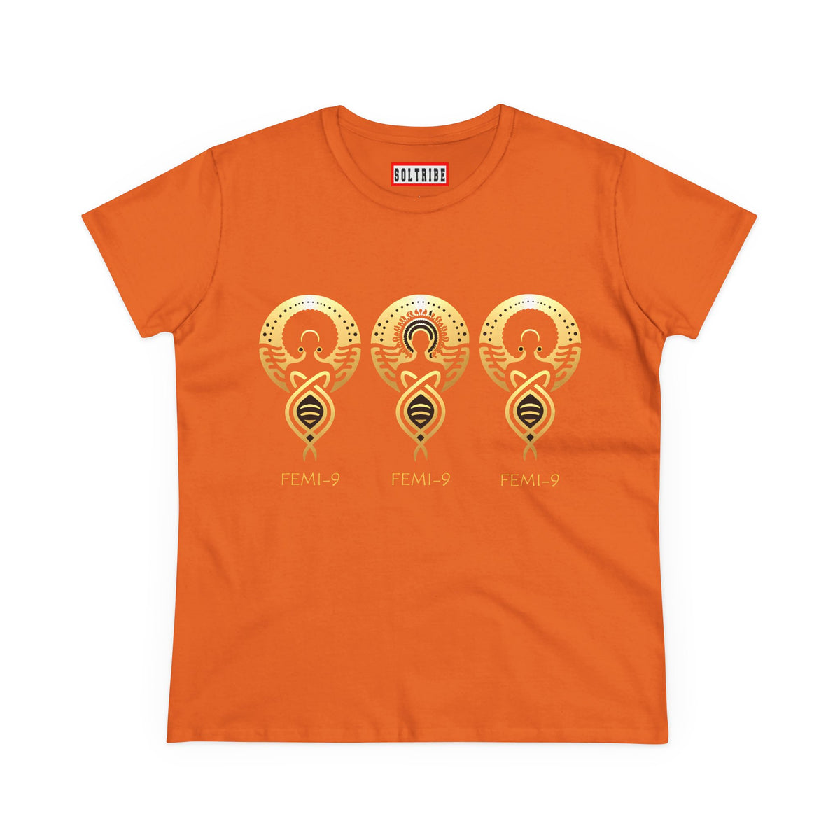 FEMI-Tripple 9 Women's Midweight Cotton Tee