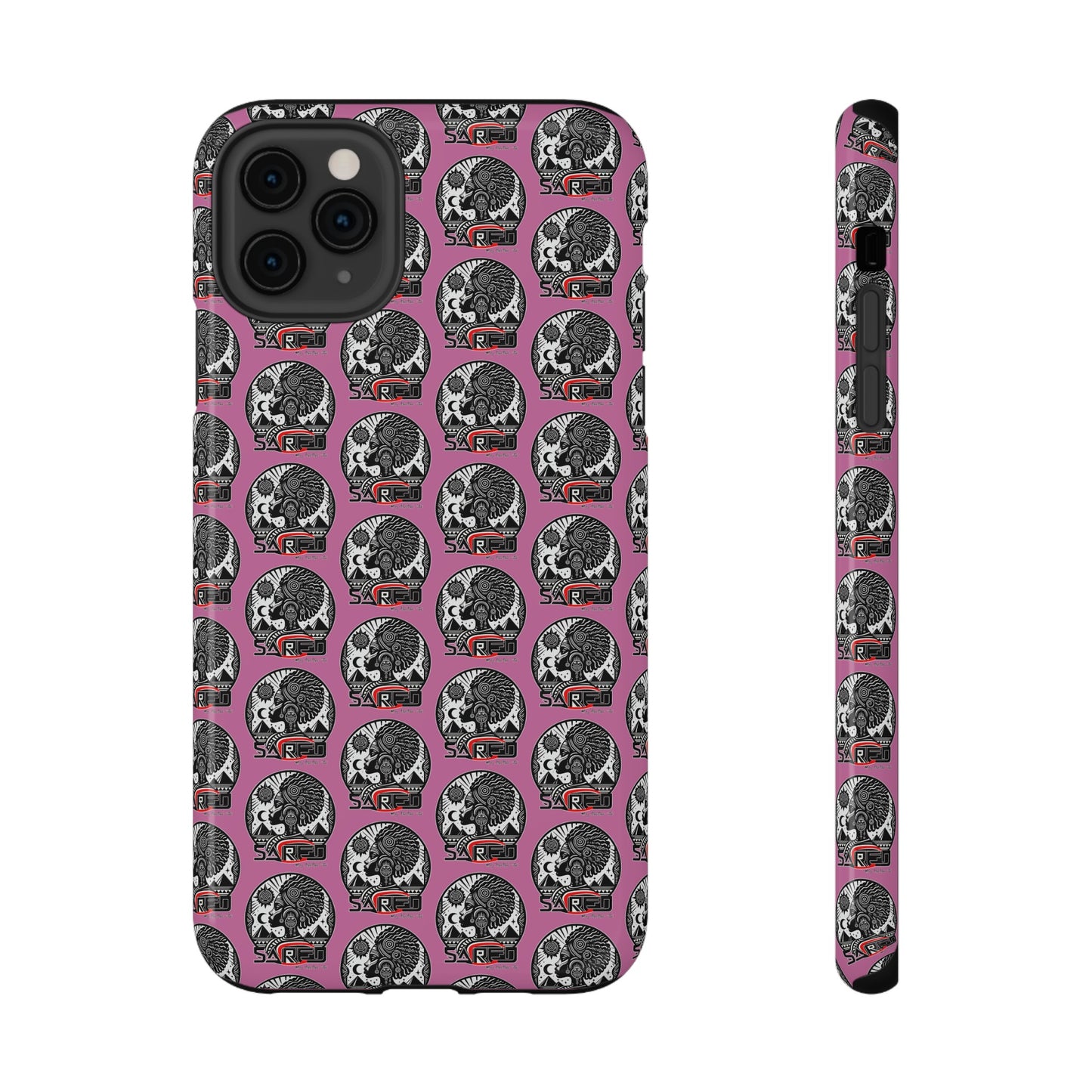 Sacred Tea Impact-Resistant Phone Cases (PINK)