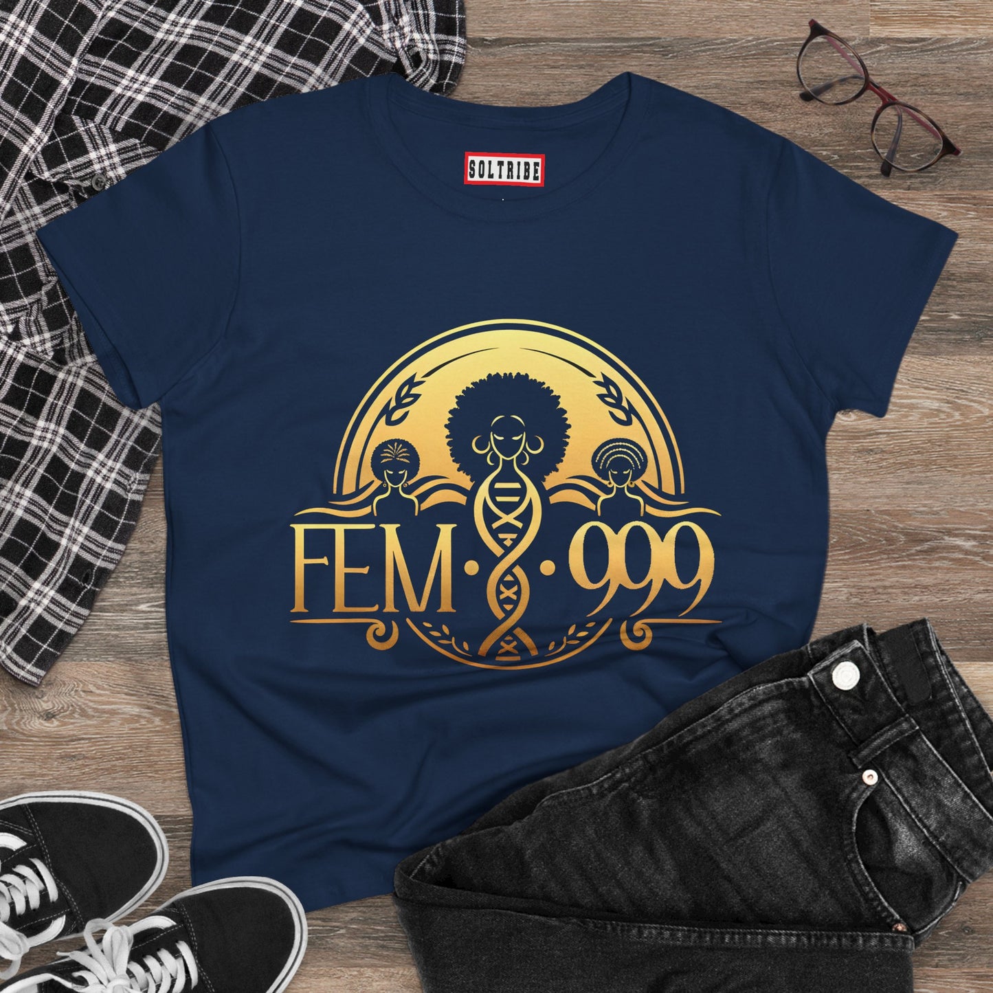 FEMI-999 SEAL Women's Midweight Cotton Tee