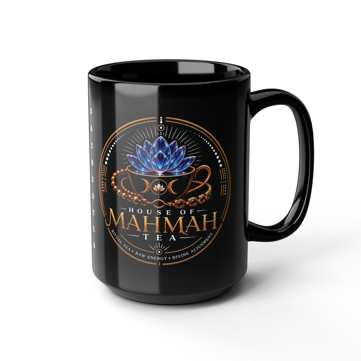 Sacred Tea House of MahMah Tea Black Mug
