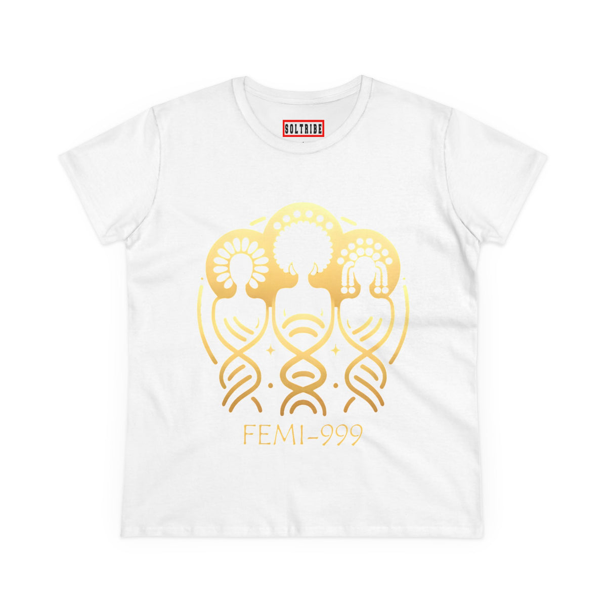 FEMI-999 Women's Midweight Cotton Tee