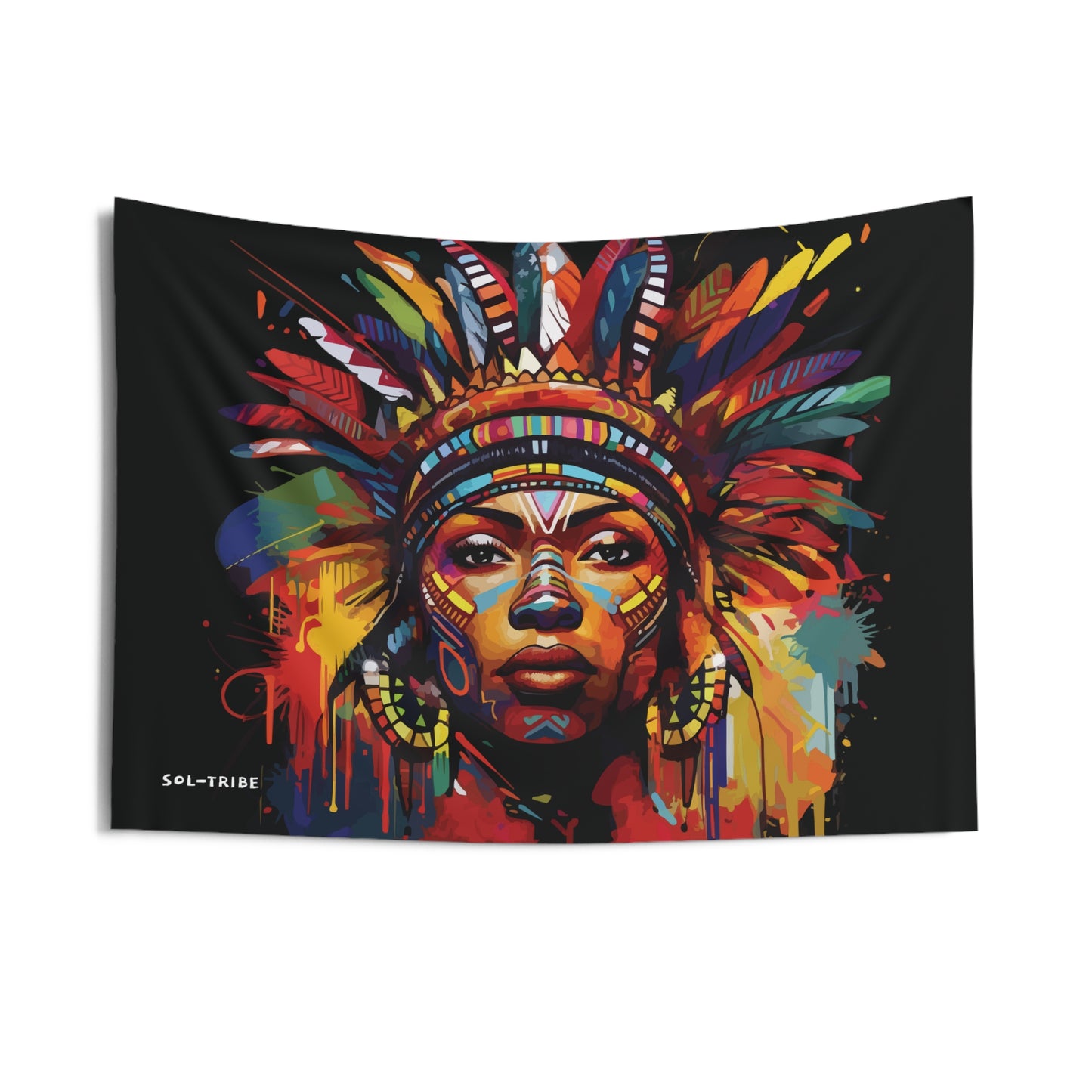 SOL-TRIBE QUEEN MOTHER Wall Tapestries