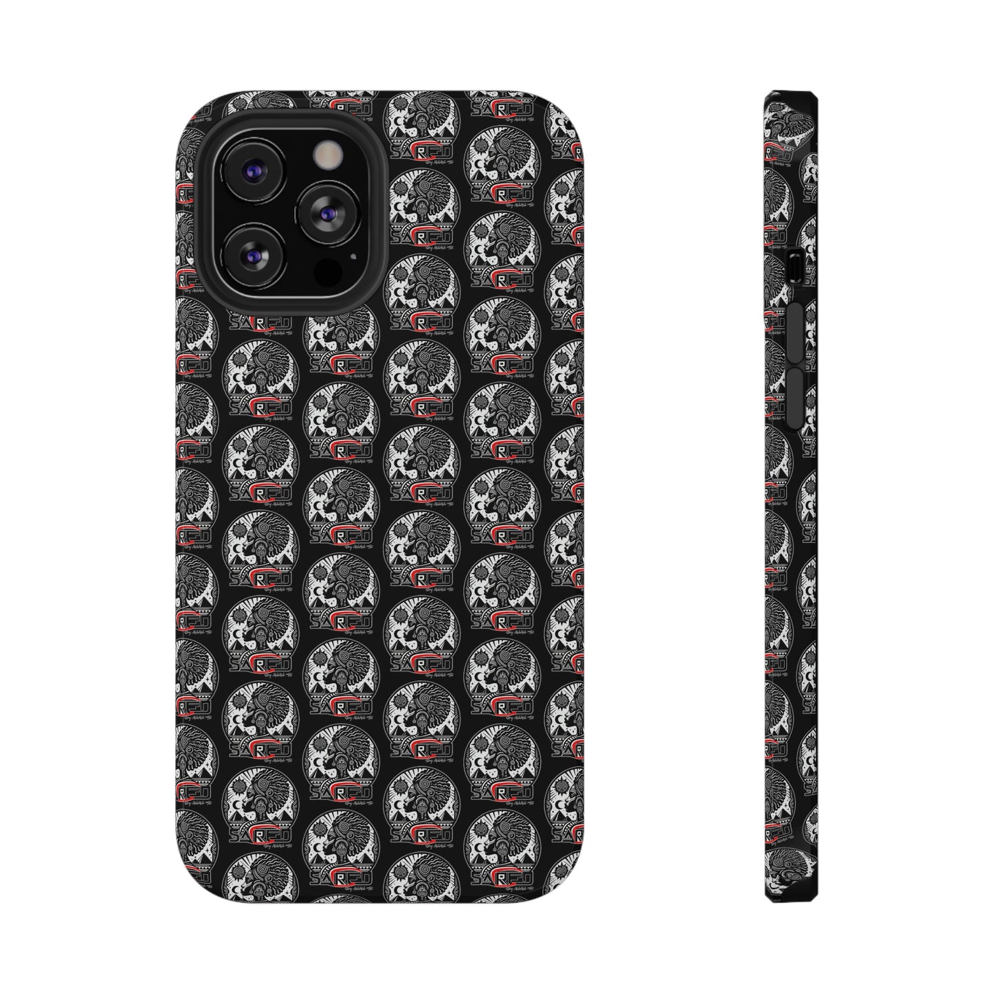 Sacred Tea Impact-Resistant Phone Cases (black)