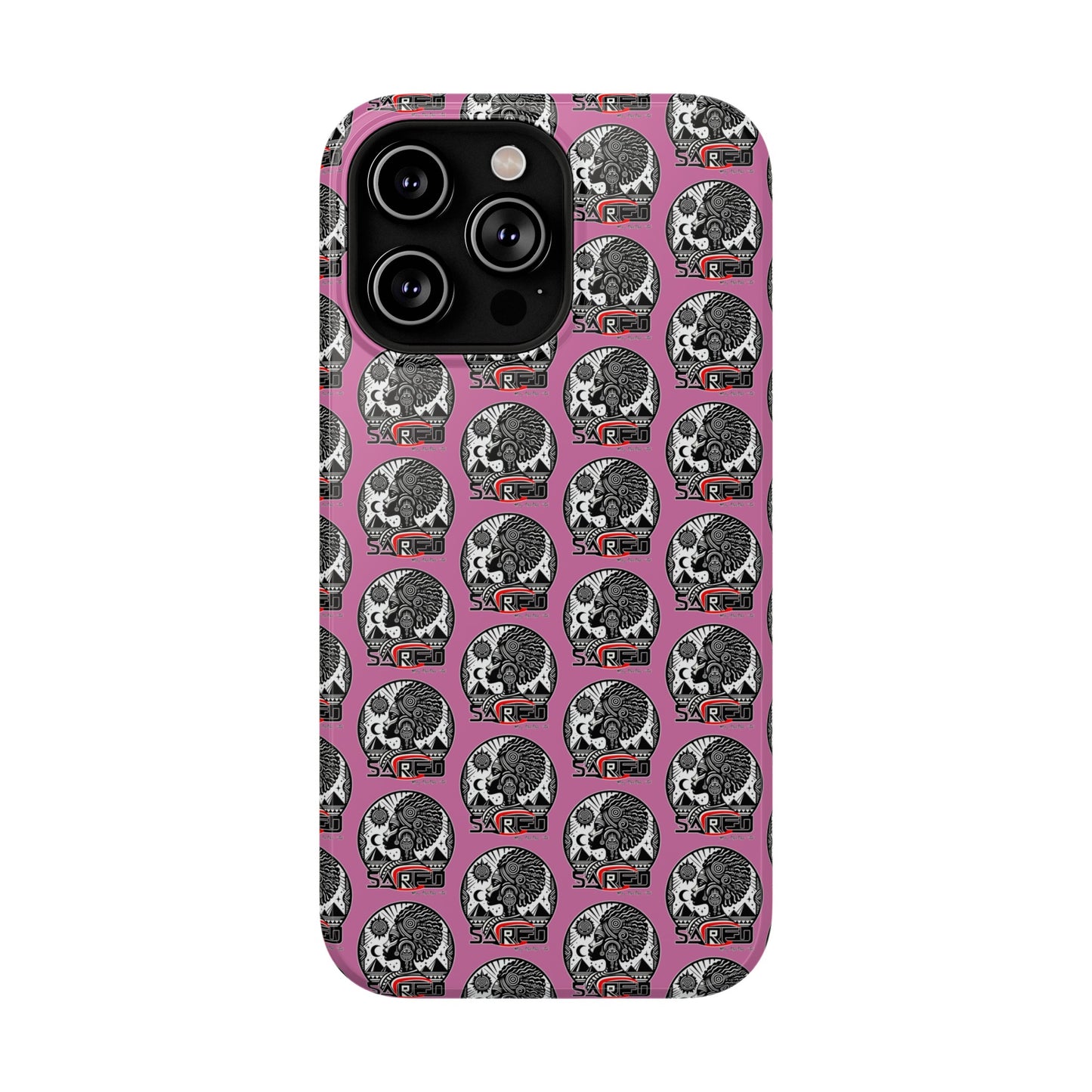 Sacred Tea Impact-Resistant Phone Cases (PINK)