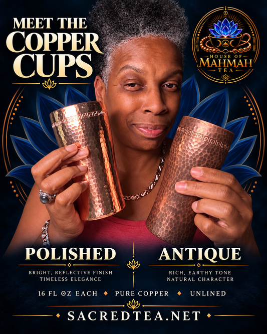 Pure Copper Hammered Style Cup | 16 oz