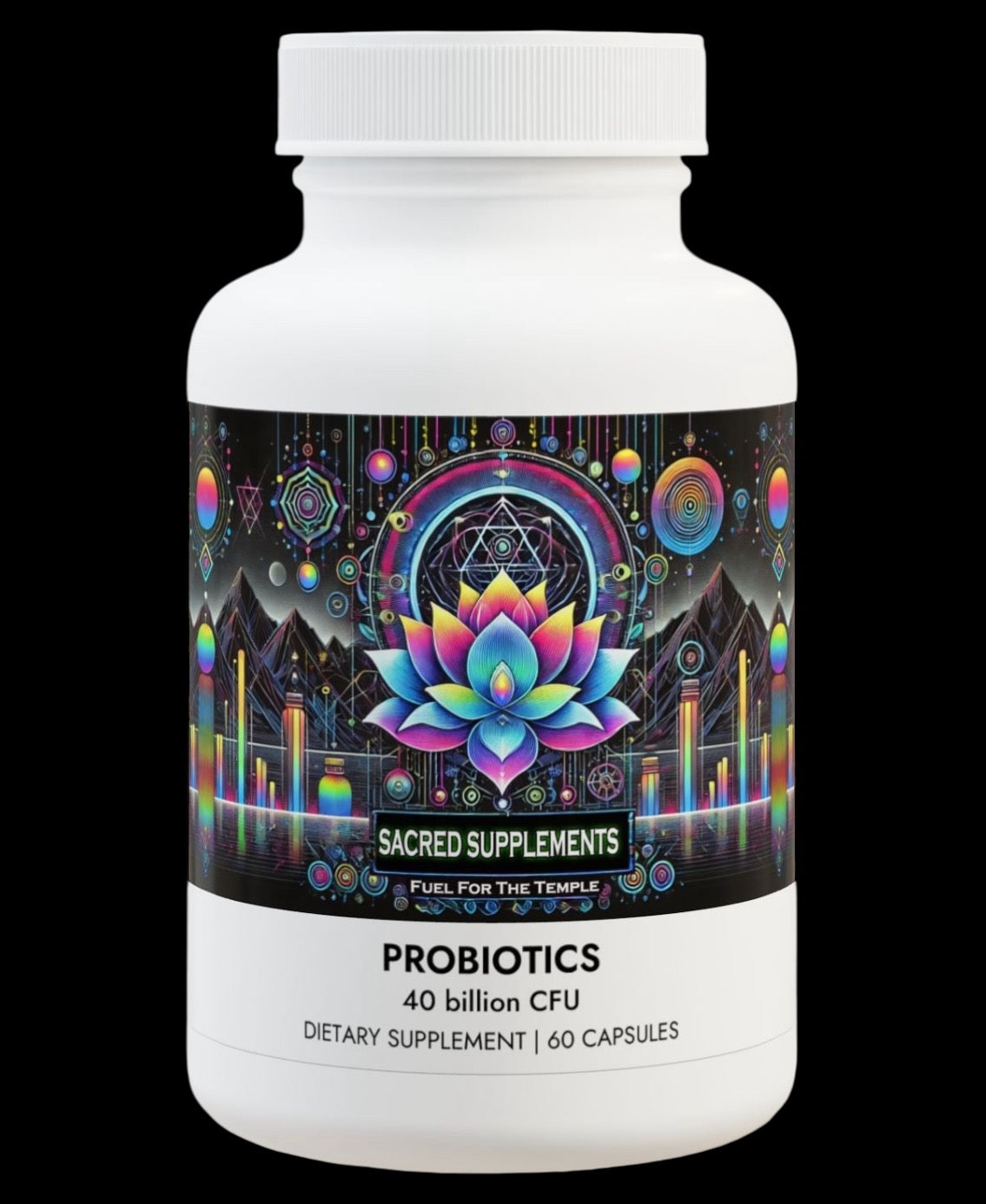 Sacred Probiotics Supplement (60 Capsules)