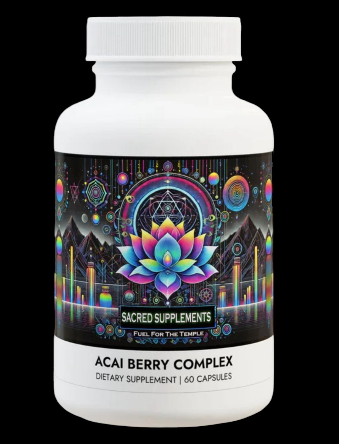 Sacred Acai Berry Complex Supplement (60 Capsules)