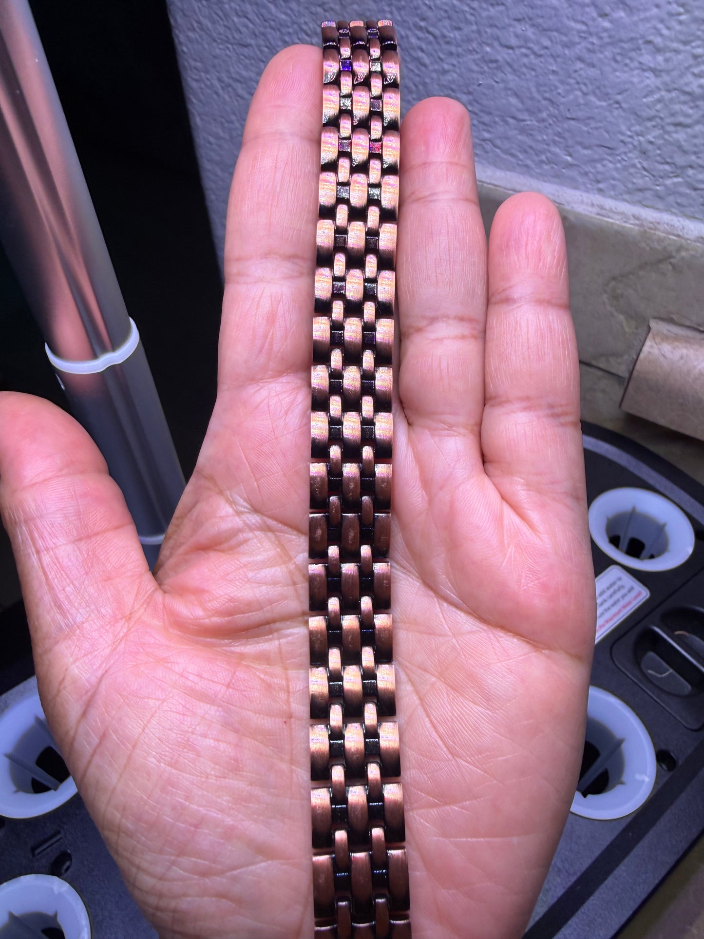 Unisex Pure Copper Magnetic Weave Bracelet