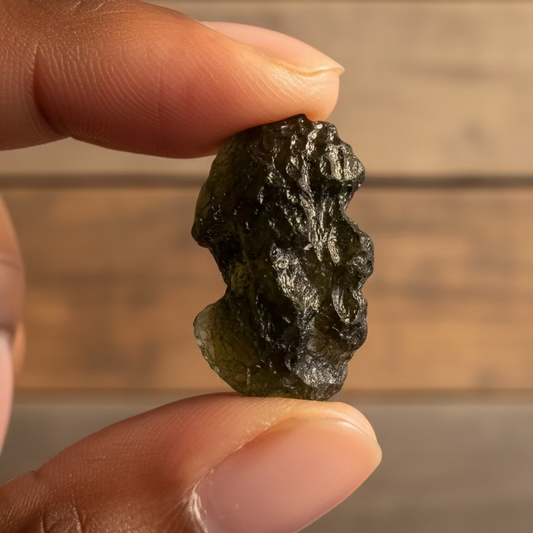 MOLDAVITE - RARE EARTH STONE