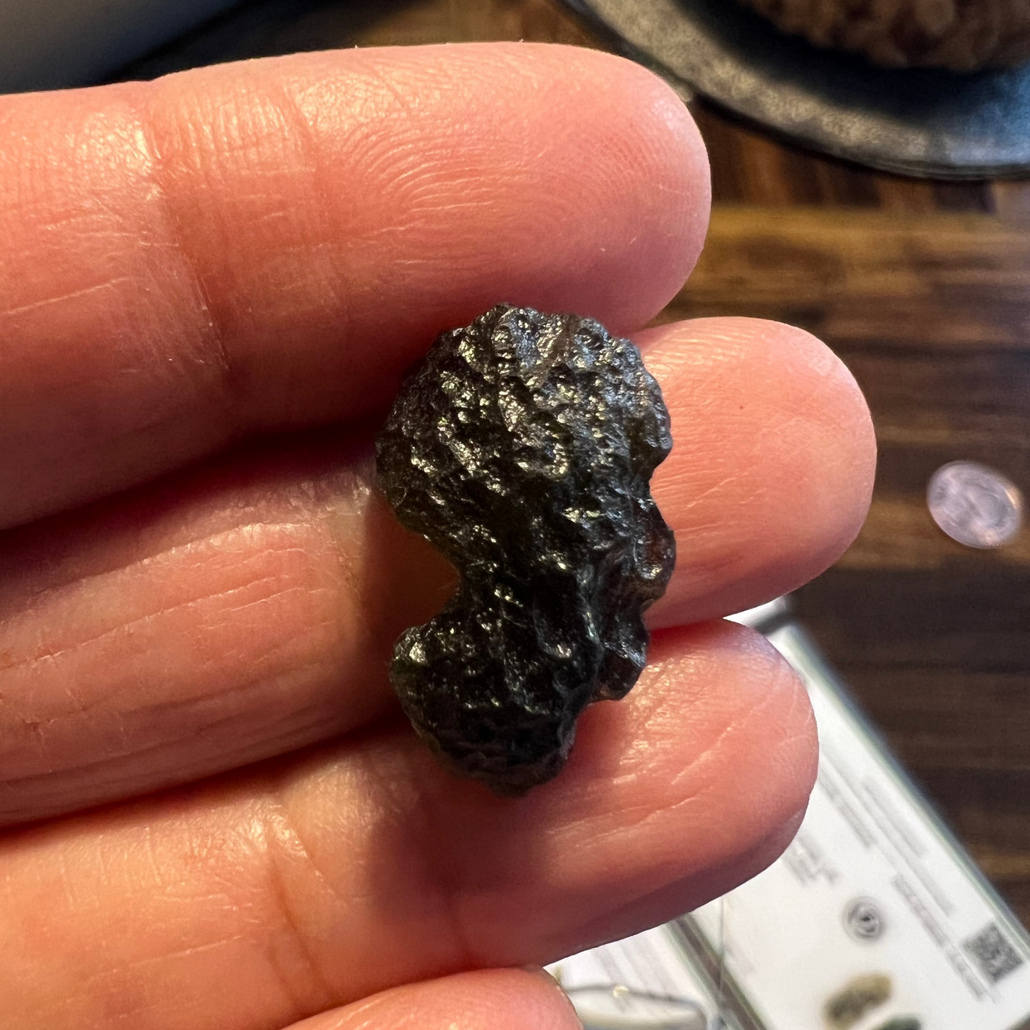 MOLDAVITE - RARE EARTH STONE
