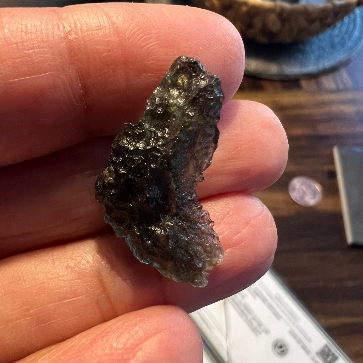 MOLDAVITE - RARE EARTH STONE