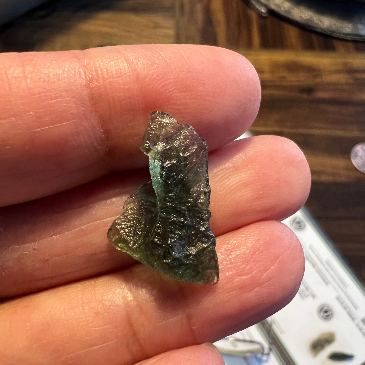 MOLDAVITE - RARE EARTH STONE