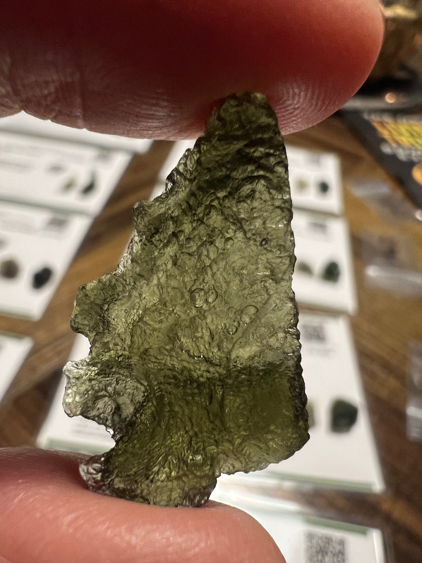 MOLDAVITE - RARE EARTH STONE